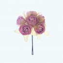 2" Diameter Paper Flower 6X12 | Lavender